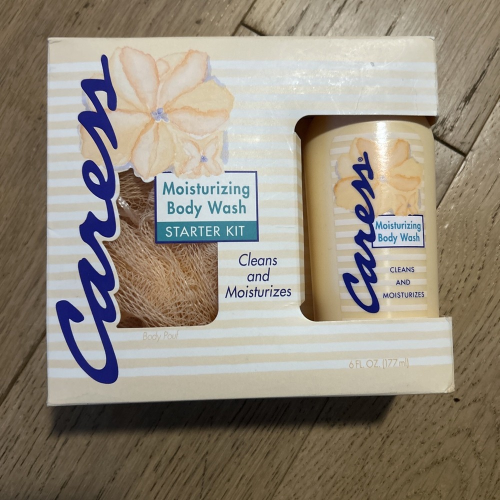 Caress Moisturizing BODY WASH Essential Shower Bath Vintage Kit 6 oz/177mL New‎